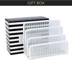 BLU MONACO White Metal Mesh Letter Sorter | 3-Slot Mail Organizer - Image 5