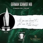 Scriveiner British Racing Green Fountain Pen - Image 5