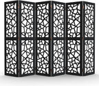 VINGLI 70'' H Room Divider, Non-Woven Fabric Privacy Screen, Indoor Partition by VINGLI
