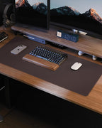 Non-Slip Desk Pad, Mouse Pad, Waterproof PVC Leather Desk Table Protector - Image 7