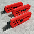XHM Awesome Small Box Cutter Retractable Blade Ultility Knife, by Unknown