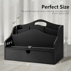 Rebee Vision Pine Wooden Mail Organizer - Image 2