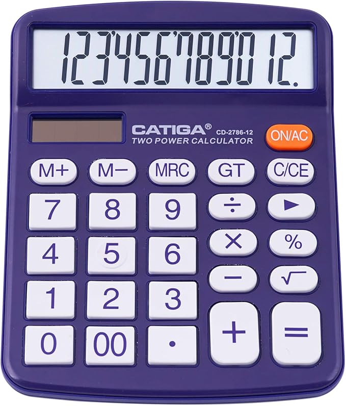 Desktop Calculator 12 Digit by CATIGA