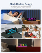Digital Clock, Alarm Clock for Bedroom, Digital Wall Clocks for Classroom - Image 7