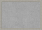 Amanti Art Grey Framed Magnetic Board 22x30 Medium Vision Board by AmantiArt