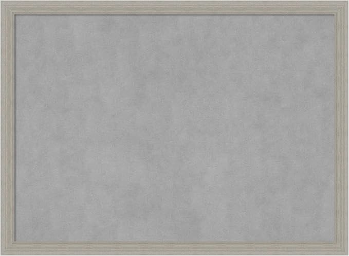Amanti Art Grey Framed Magnetic Board 22x30 Medium Vision Board by AmantiArt