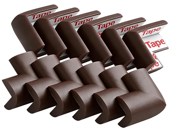 12 Pack Soft Corner Protector Baby Proofing Edge & Corner Guards, Furniture by DYKESON