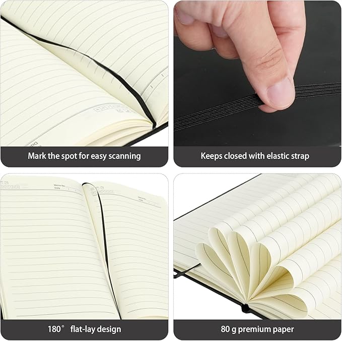 PEDOBALI 35 Pcs Lined Journal Notebooks - Image 4
