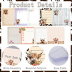 Highland Cow Sticky Notes Set - Image 3