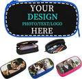 Nigmuye Custom Pencil Case Personalized Add Photo Text Pen Bag Large Capacity by Unknown