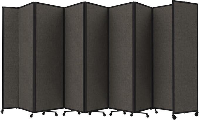 Versare Room Divider 360 Portable Wall Partition | Folding Panels | Large by VERSARE