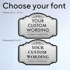 Custom Decorative Outdoor Signs, Personalized Aluminum, Customized Driveway Sign - Image 9