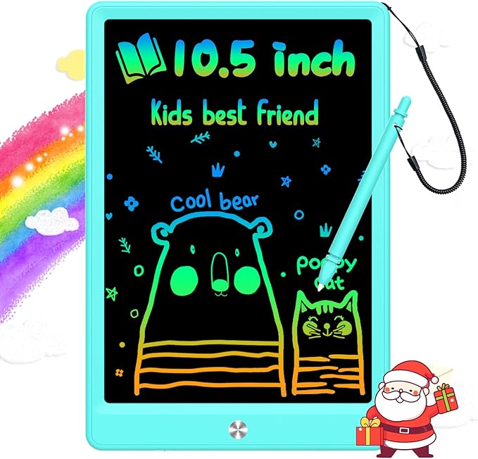 BUKEBU LCD Writing Tablet Doodle Board, 10.5 inch Colorful Drawing Pad by BUKEBU