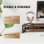 Fenge Dual Monitor Stand for Desk, 42.5in Large Monitor Riser for 2 Monitors - Image 3