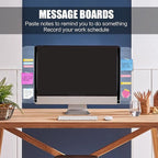 Office Desk Accessories 2pcs Multifunction Computer Monitor Memo Board - Image 3