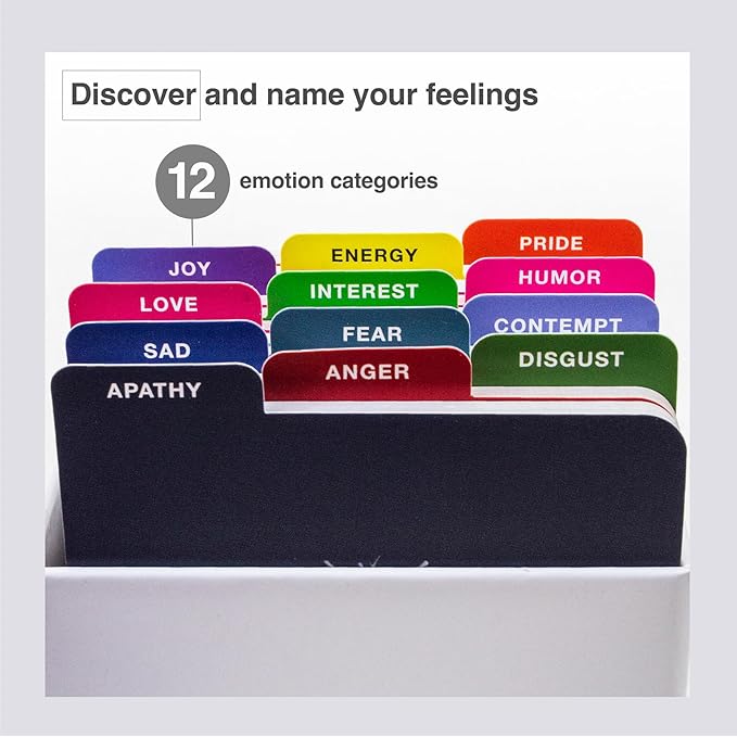 156 Emotion Cards Card Deck – Master Your Emotional Intelligence, Enhance - Image 2