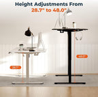 FitStand Standing Desk, Large 71x31 Inches Height Adjustable Stand Up Desk - Image 4