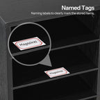 HOOBRO Wooden Literature Organizer, 36-Slot Mail Sorters, Removable Classroom - Image 7