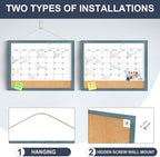 Whiteboard Calendar & Corkboard - Image 2