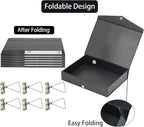 URbantin 6 Pack Foldable Plastic Box Files A4 - Image 2