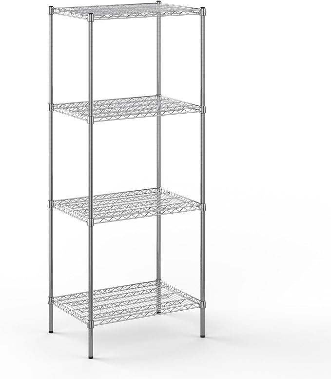 Regal Altair 21" Deep x 30" Wide x 74" Height Wire Shelving Kit | 4-Tier | NSF by Regal+Altair