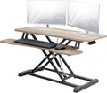 VIVO 36 inch Desk Converter, K Series, Height Adjustable Sit to Stand Riser by VIVO