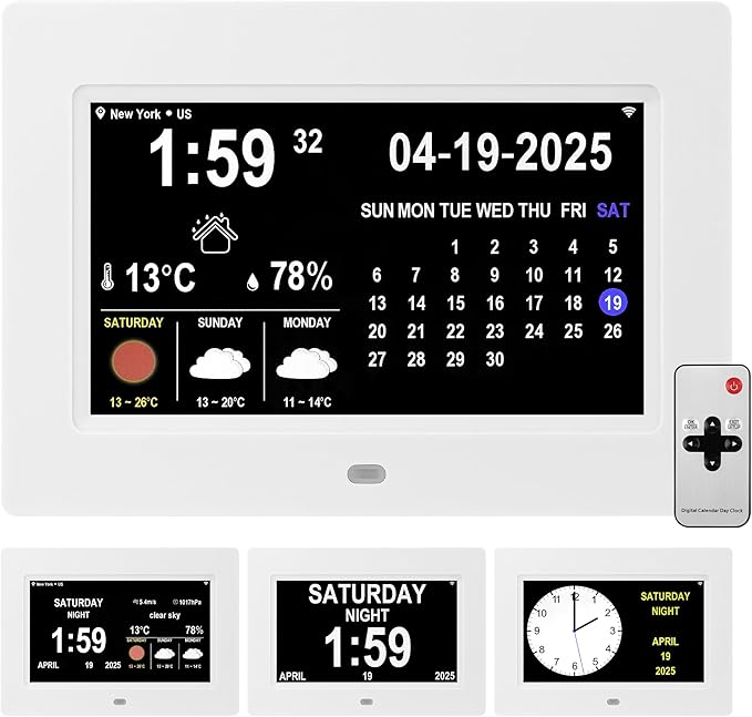 Memwake Digital Alarm Clock, Clock by Unknown