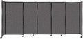 Versare Straightwall Sliding Portable Wall Partition | Freestanding Office by VERSARE
