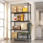 SINGAYE 5 Garage Shelving Wire Storage Heavy Duty Shelves 1750LBS Shelving Unit - Image 9