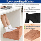 Opuvidity Foot Rest for Under Desk at Work, Ergonomic Under Desk Footrest - Image 7
