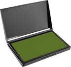 MaxMark Large Premium Olive Green Ink Stamp Pad by Maxmark