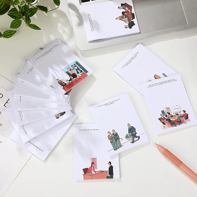 Funny Notepads with Sayings Sticky Funny Office Supplies to Do List Sarcastic - Image 4