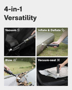 HOTO Handheld Car Vacuum Cleaner Cordless, 4-in-1 Portable Mini Vacuum - Image 3