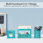 EasyPAG Desk Organizers and Accessories 3 Pieces Office Organizer Set - Image 2