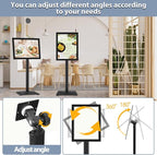 STANDNEE Heavy-duty Poster Stand Holder 11"x 17" Pedestal Floor Standing Sign - Image 6