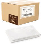 7x10 Shipping Label Sleeves 500 Pack-Strong Adhesive Back by FLEXTRIBE