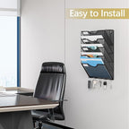 EasyPAG 5 Pocket Mesh Wall File Organizer - Image 5