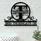 Custom Metal Signs | Personalized Monogram Name Sign | Outdoor Wall Art - Image 4