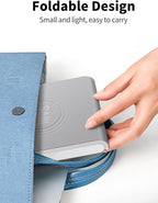 SAIJI Adjustable Tablet Stand Holder Portable Foldable Desktop Stand Dock - Image 7