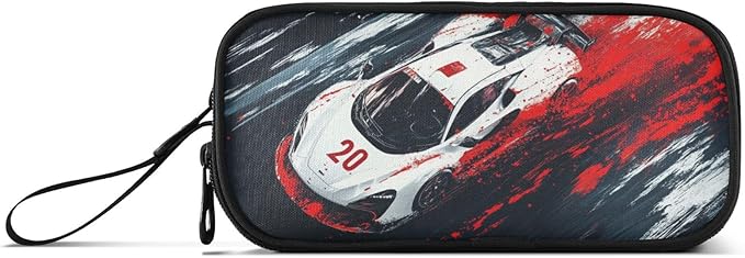 BOENLE Racing Car Truck Pencil Case Box Boys Girls Large Pencil Pouch - Image 8