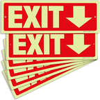 iSYFIX Exit Signs with Directional Down Arrow by iSYFIXPREMIUMSIGNS