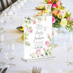 Acrylic Sign Holder 8.5x11, 10 Pack Clear Table Plastic Vertical Clear Double - Image 7