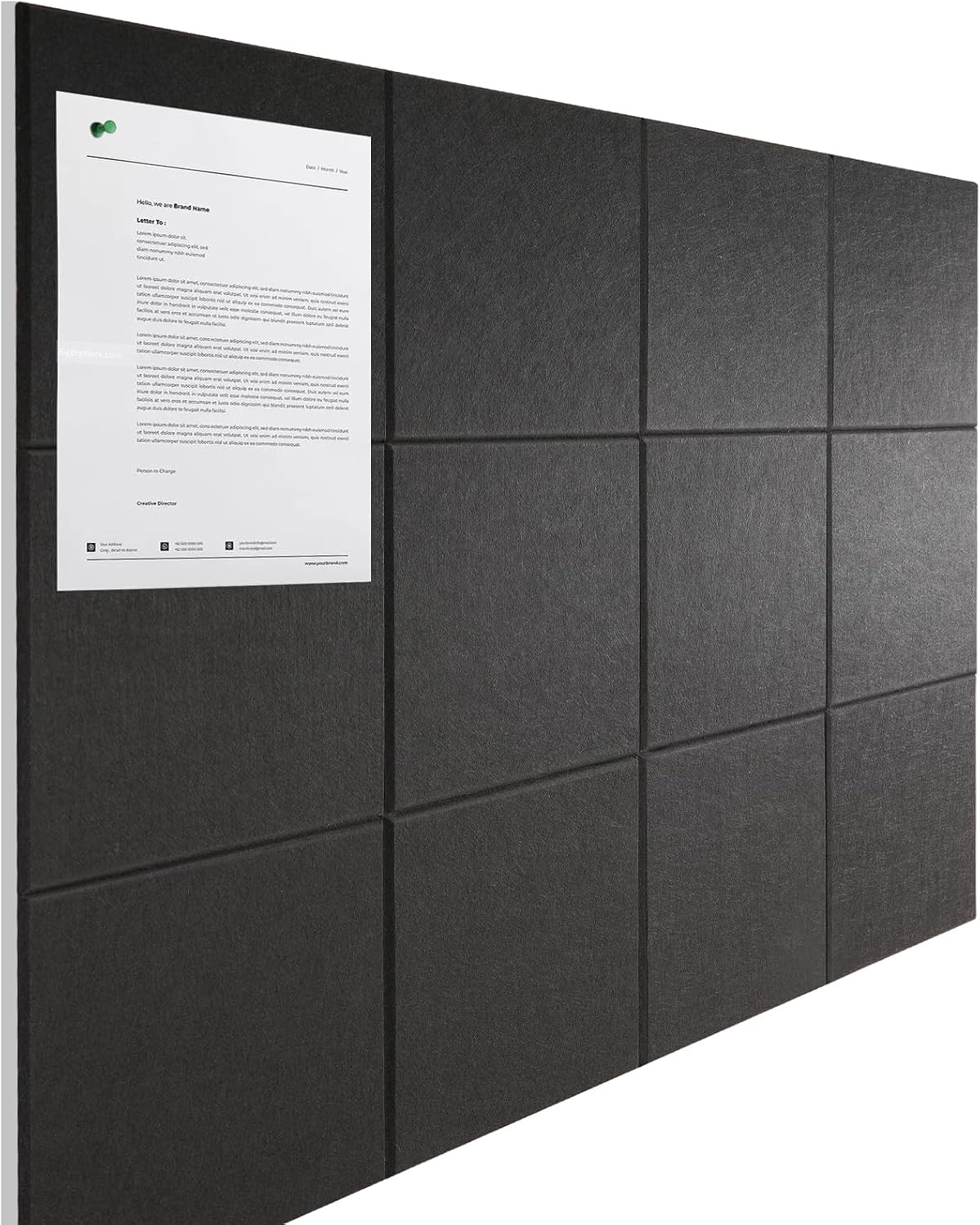 Large Cork Boards for Walls 48" x 36",12 Pack Bulletin Boards Alter...