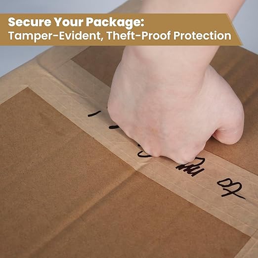 TAPEBEAR 1.5" Core Water Activated Tape, Fiber Reinforced Gummed Tape 2.75inch - Image 2
