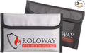 ROLOWAY Small Fireproof Bag, Non-itchy Fireproof Money Bag by ROLOWAY