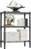 M MZG 750 lbs 3 Tier Shelf Metal Storage Shelves Wire Rack Closet Organizers by MEIGAOPLASTICANDMETALHKCOLIMITED