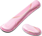 Hoewina Keyboard Wrist Rest, Ergonomic Wrist Rest, Superfine Fabric and Gel by Hoewina