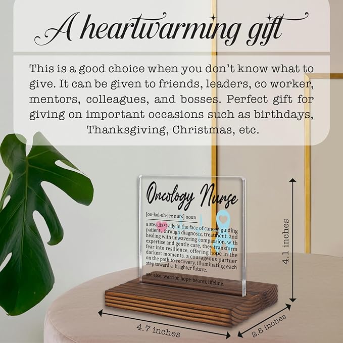Oncology Nurse Gifts, Thank You Appreciation Gifts - Image 4