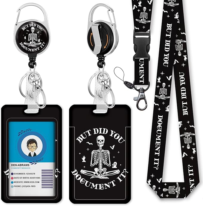 Giancomics Skeleton Skull Lanyards by Giancomics