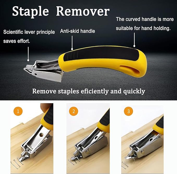 Puwany 5pcs Upholstery Staple Remover Tool - Image 3